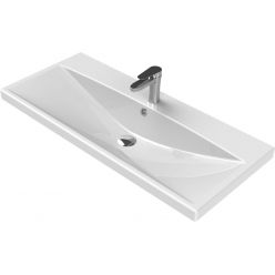 Умывальник Elite 120х45 мебельный/подвесной без крепления, белый