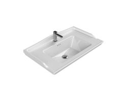 Умывальник мебельный Kapadokya 80х48 см, белый