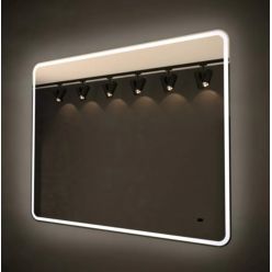 Зеркало Axus Barry Led 90x70 с подсветкой, сенсор