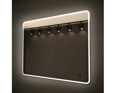 Зеркало Axus Barry Led 90x70 с подсветкой, сенсор