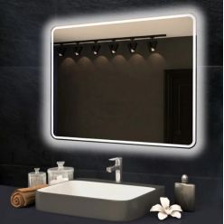 Зеркало Axus Barry Led 120x80 с подсветкой, сенсор