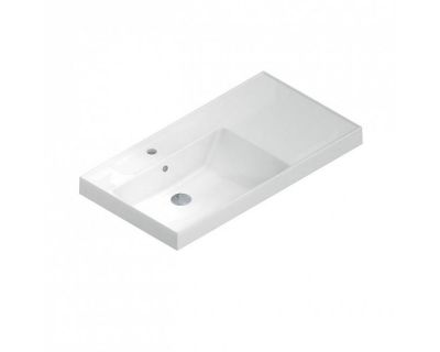 CU.wb.90Lh Раковина CUBO 90 левая с крепежом