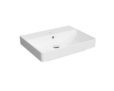 Раковина PRO мебельная\подвесная 55, белая глянцевая