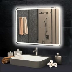 Зеркало Axus Relax 80x60, с подсветкой, сенсор