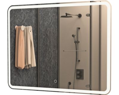 Зеркало Axus Relax 80x60, с подсветкой, сенсор