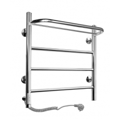 Полотенцесушитель электрический Пиано 500х600/4 (диммер, левый) хром