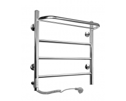 Полотенцесушитель электрический Пиано 500х600/4 (диммер, левый) хром