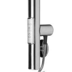 Полотенцесушитель электрический Ростела Мини 1 1200/1 (хром, с крючком, диммер)