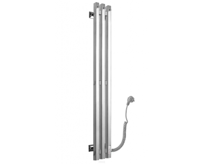 Полотенцесушитель электрический Ростела Слим 3 120х1200/3 с крючками (диммер) хром