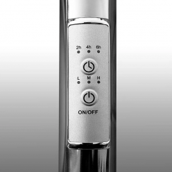 Полотенцесушитель электрический Ростела Свирель 400х800/6 (диммер, левый) хром