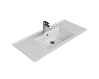 Умывальник мебельный CeraStyle Arte 100x45 белый