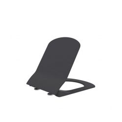 Сиденье с крышкой для унитаза Elegant  (Duroplast, soft-close), антрацит матовый KC1103.01.0400E	