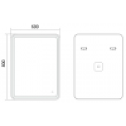 Зеркало Axus Conrad 80х60