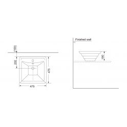 Умывальник Porta A002
