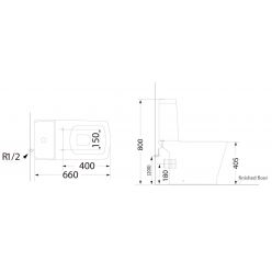Напольный унитаз Porta Comfort-2