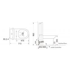 Напольный унитаз Porta Scarlett-2