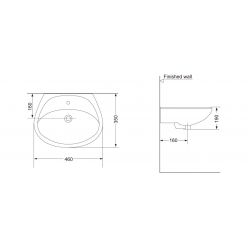 Умывальник Porta WL 001