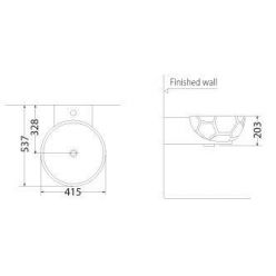 Умывальник Porta Barselona WL-15