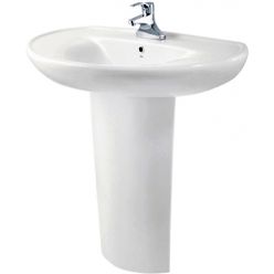 Умывальник Porta PERFECT с пьедесталом