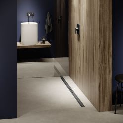 Профиль для душа TECEdrainprofile с цветным PVD покрытием ,900*55 сатин, черный