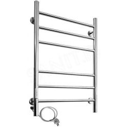 Полотенцесушитель электрический Ростела Свирель 400х800/6 (диммер, левый) хром