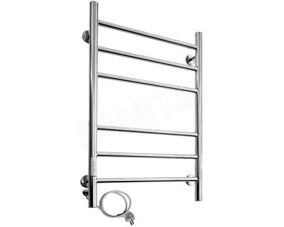 Полотенцесушитель электрический Ростела Свирель 400х800/6 (диммер, левый) хром