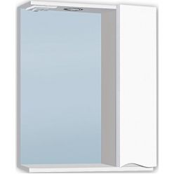 Зеркало-шкаф Vako Аква 70x70 с подсветкой, правый