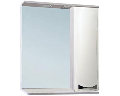 Зеркало-шкаф Vako Бант 55x70, с подсветкой, правый