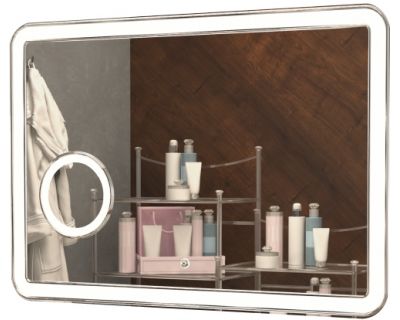 Зеркало Axus Vertigo 80x60, с подсветкой, сенсор