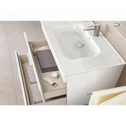 Тумба под умывальник Roca The Gap 60 ZRU9302879 белый глянец