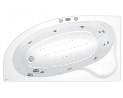 Акриловая ванна Poolspa Nimfa 160x90 L с ножками PWA1110ZN000000