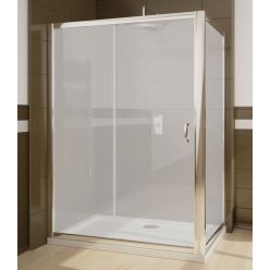 Душевой уголок Radaway Premium Plus DWJ+S 100x80 фабрик стекло