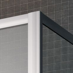 Душевая шторка на ванну Radaway Vesta DWJ 160х70 угловая, прозрачное стекло 209116-01-01+204070-01