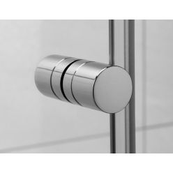 Душевая шторка на ванну Radaway Vesta DWJ 160х70 угловая, прозрачное стекло 209116-01-01+204070-01