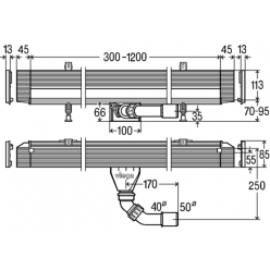 Душевой лоток Viega Advantix Vario 736736 низкий