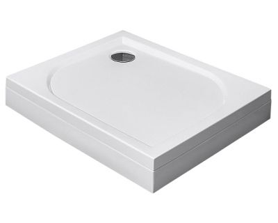 Душевой поддон Radaway Delos D 1000 x 750 x 145 (12) + левая панель 4D17515-03L