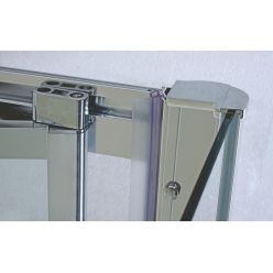 Душевая дверь BAS Good Door INFINITY SD-100-G-CH матовое стекло