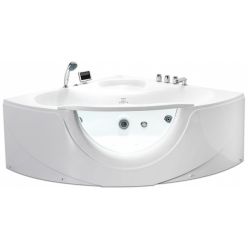 Гидромассажная ванна Gemy G9097 K с прозрачным экраном 151х151х68.5