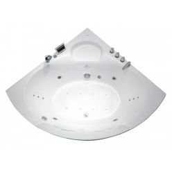 Гидромассажная ванна Gemy G9097 K с прозрачным экраном 151х151х68.5