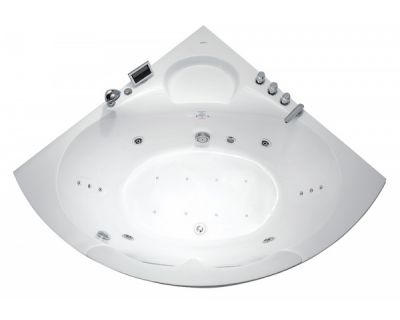 Гидромассажная ванна Gemy G9097 K с прозрачным экраном 151х151х68.5