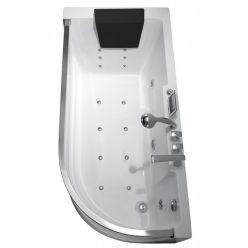 Гидромассажная ванна Gemy G9227 K с прозрачным экраном 165х80х58