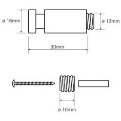 Крючок Bemeta Omega 104506092