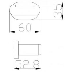 Крючок двойной Rav Slezak Yukon YUA0102CMAT