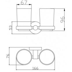 Стакан двойной Rav Slezak Colorado COA0202