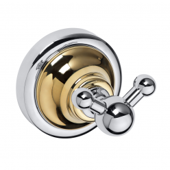 Крючок Bemeta Retro 144206038, хром/золото