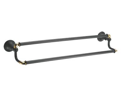 Полотенцедержатель Fixsen Luksor FX-71602B двойной