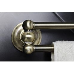 Полотенцедержатель Fixsen Retro FX-83802А двойной, поворотный