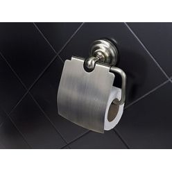 Держатель туалетной бумаги Fixsen Retro FX-83810 с крышкой