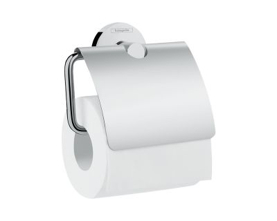 Hansgrohe Logis Universal Держатель рулона туалетной бумаги с крышкой хром 41723000