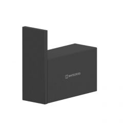 Крючок Whitecross Cubo CU2410BL, цвет черный матовый